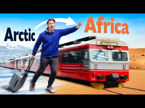 I took the TRAIN from the Arctic to Africa
