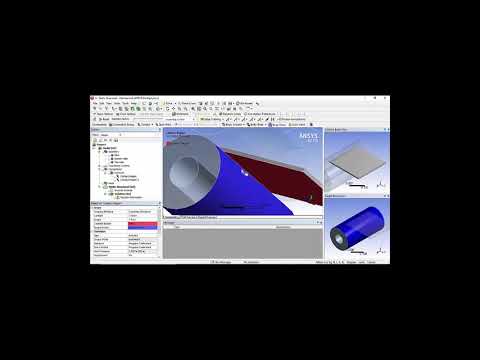 Metal rolling process in Ansys workbench 17