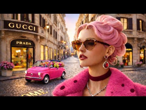 Rome Street Style 💖 A Fashion Walk Through a Festive City