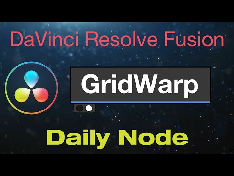 DaVinci Resolve Fusion Grid Warp Node