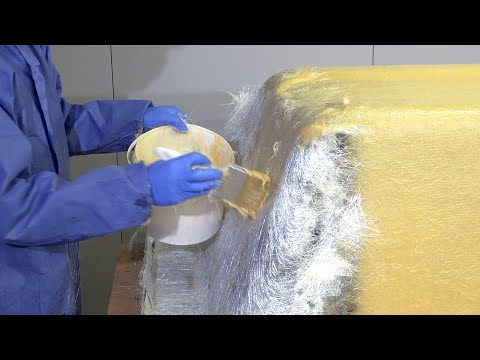 How to Laminate Large Composite Fibreglass Moulds