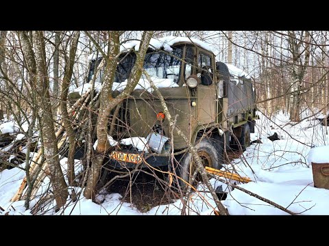 30 ЛЕТ В ЛЕСУ ГАЗ 66, я думал это будет легко! Но рожа обгорела....