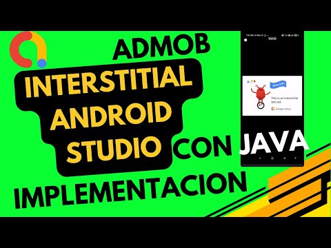 Tutorial como implementar admob interstitial con java en android studio