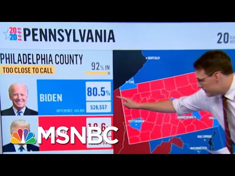 Joe Biden Takes The Lead In Pennsylvania Vote Count Friday Morning | Morning Joe | MSNBC