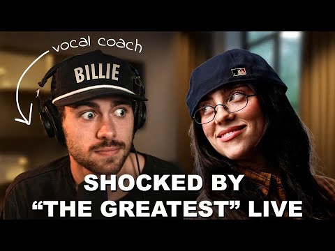Vocal Coach Reacts to Billie Eilish's "THE GREATEST" Live from The Late Show with Stephen Colbert