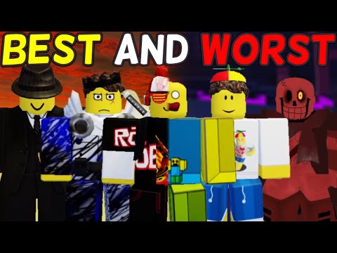 So I Ranked The BEST and WORST Skins in Forsaken...