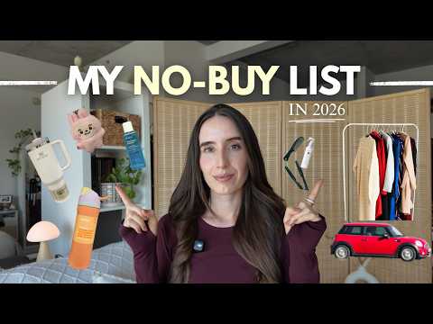 5 Things I am Not Buying this Year (and Why)