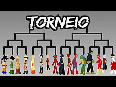 Torneio de luta crossover - quem vai vencer? (stick nodes)