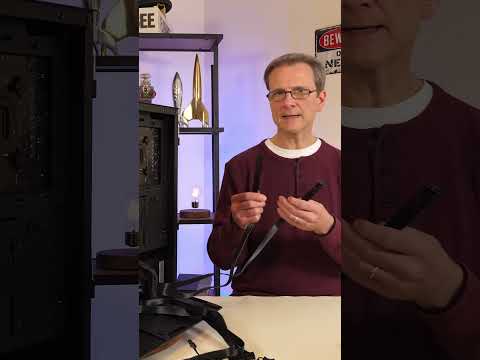 How to Connect CPU Power Cables #pcbuild #Shorts