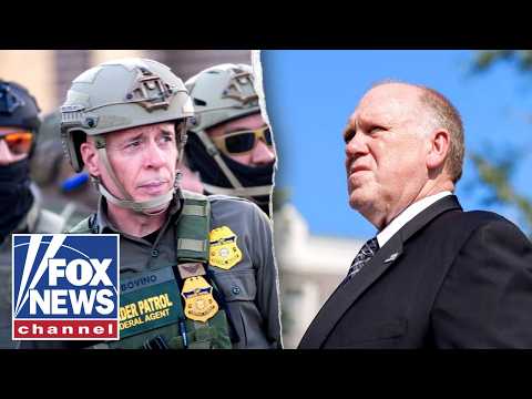 TEAR GAS FIRESTORM: Border czar Homan stands firm behind Chief Bovino amid tear gas use