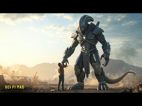 Qui aurait le courage de se lier d’amitié avec un guerrier alien géant ? Un seul humain.