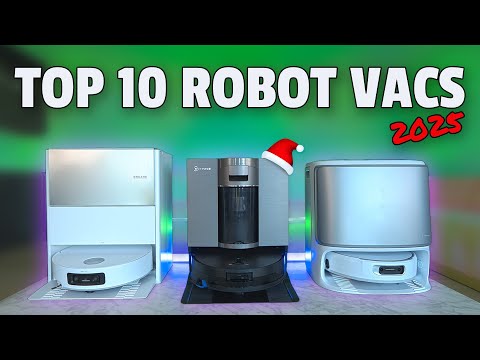 Top 10 Robot Vacuums of 2025! -  We Tested Them All!