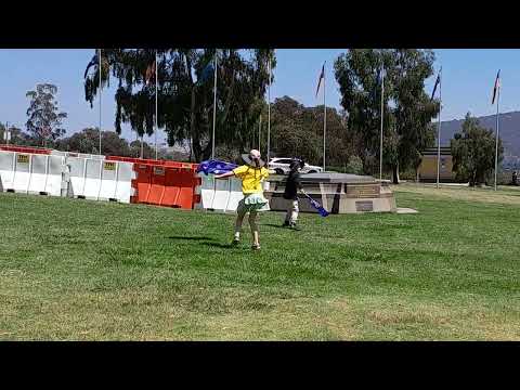Australia Day Canberra MFA 2026. When Australia Day activities make you dizzy. 