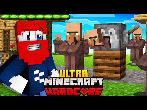 MEINE UNENDLICH DORFBEWOHNER FARM in Minecraft Ultra Hardcore