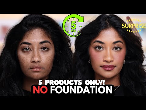 This 5-Minute Everyday Makeup Tutorial ACTUALLY Works (no foundation, brown skin friendly 🤎)