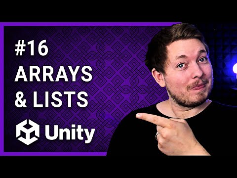 #16 | ARRAYS & LISTS IN UNITY 🎮 | Unity For Beginners | Unity Tutorial