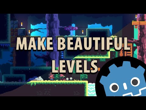 How To Make Your 2D Sidescroller Levels Beautiful - Godot 4.6 ( No Code )