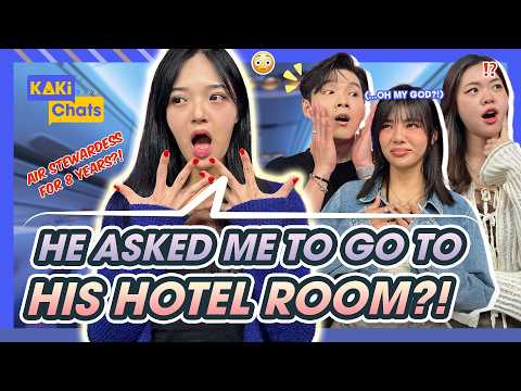 Singapore Ex-Cabin Crew Spill Their Toxic & Most Memorable Experiences! | Kaki Chats EP49