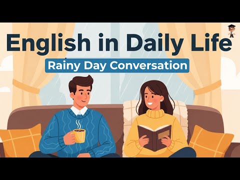 English in Daily Life - Rainy Day Conversation (A2 - B1) | Practice English in Real Life