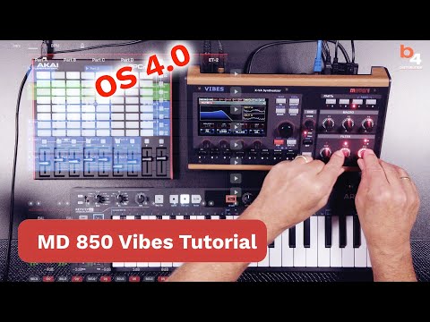 Mayer EMI - VIBES MD 850 Synthstation - Tutorial Deutsch  - OS 4.0