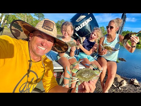 NEW Boat, NEW Home and a TON of Blue Crabs! {Catch Clean Cook} The Sanctuary!