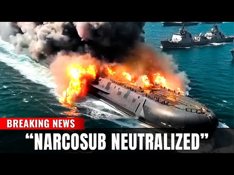 U.S. Navy Unleashes Hell – Cartel Submarine Blown Out of the Water