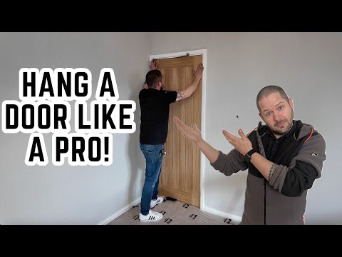 How to hang a door