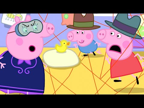 Mummy Pig's Secret Villain Reveal 😮 | Peppa & George: Spy Agents | Tales Full Episodes | 10 Minutes