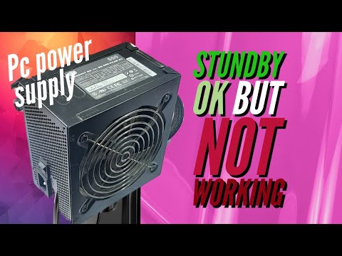 repair PC power supply not working (how to disable protection )