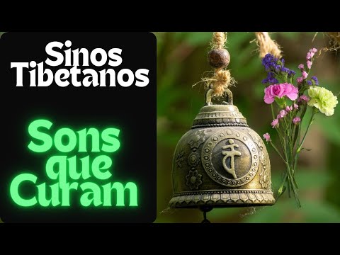 Sinos Tibetanos Reiki Sons da Cura Limpeza Energética e Proteção Total
