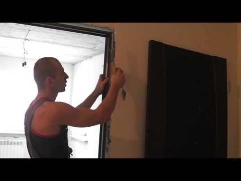 Монтаж двери в проем во всех деталях.