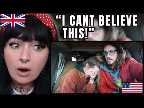 British Girl Reacts to the Scariest Day of Van Life in America