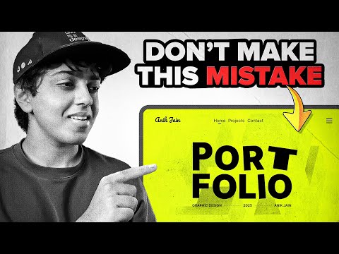 How To Build Your Design Portfolio & Get Clients? | Graphic Design | Anik Jain