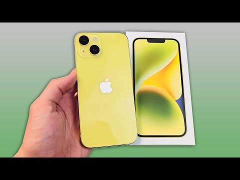 КУПИЛ ЖЕЛТЫЙ IPHONE 14!