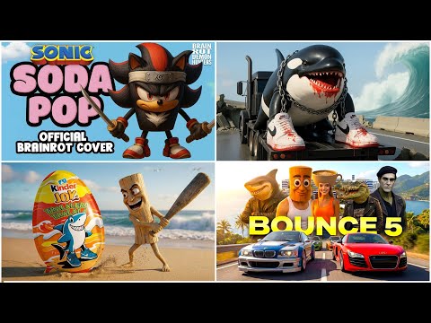 SONIC SODA POP vs BOUNCE 5: The Ultimate Brainrot Battle