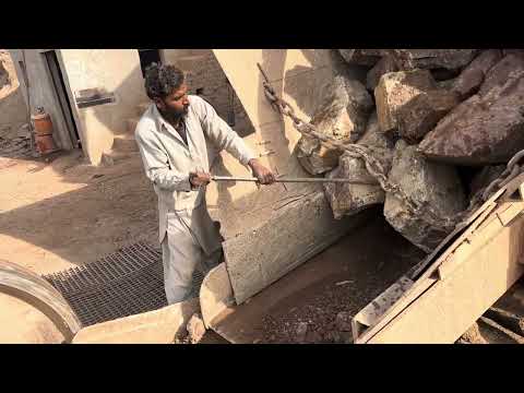 BIG ROCK 🪨 Crusher Machine - FULL Powerfull Process A Giant in Action-Big Rock Crushing