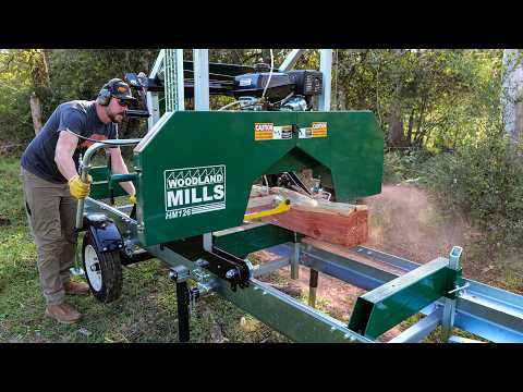 Farm Restoration Begins with a Chipper, Sawmill, and Military Dump Truck!