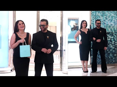 Kareena Kapoor And Saif Ali Khan Valentine Day Celebration At At Tiffany & Co
