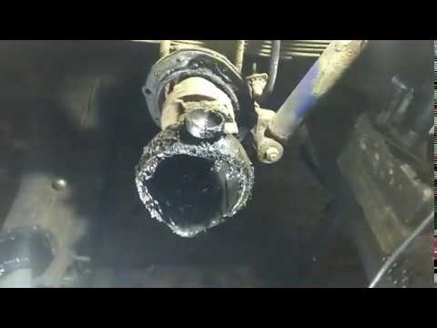 Replacement and adjustment of UAZ kingpins