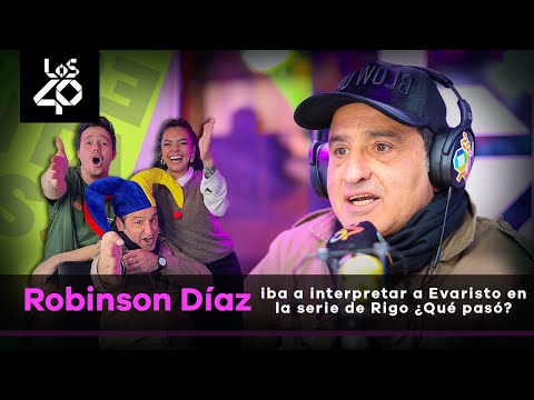 Robinson Díaz confesó que iba a interpretar el papel de Evaristo en la serie de Rigo ¿Qué pasó?