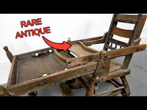 Long LOST GENIUS Victorian Invention RESTORED | The Haunted Chair