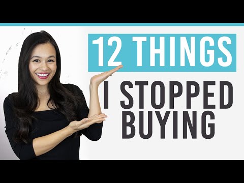 12 Things I STOPPED Buying (and don't regret) | Financial Minimalism & Saving Money