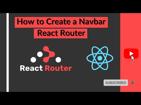 How to Create a Navbar using React Router - 2023
