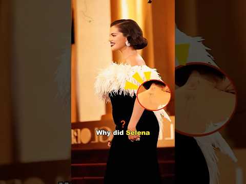 Why Selena Gomez Showed Off Her Rose Tattoo at the Golden Globes #selenagomez #goldenglobes #fyp