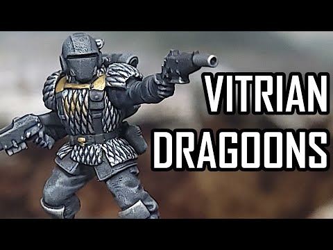 Kitbashing Vitrian Dragoons | Warhammer 40k Obscure Lore