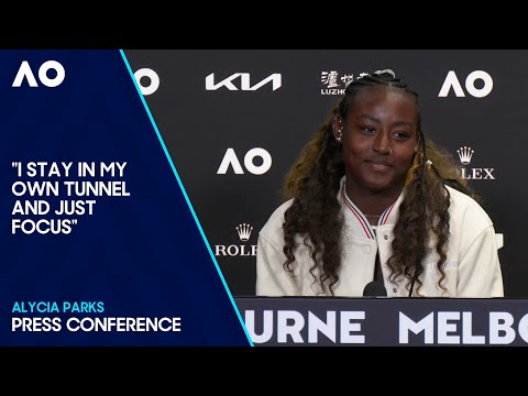Alycia Parks Press Conference | Australian Open 2024 Second Round