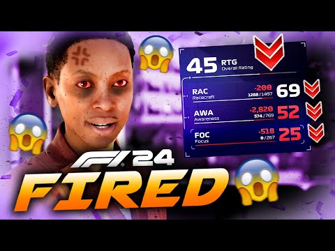 Getting FIRED in F1 24 Career Mode..... I BROKE the Game