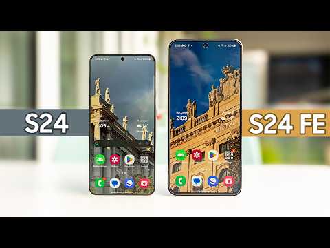 Samsung S24 FE vs S24: Which One Wins in Real Life? Camera and Battery Test!