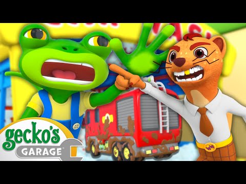 The Big Car Wash Showdown! | Gecko's Garage | Trucks For Children | Cartoons For Kids