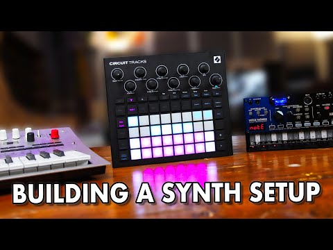 HOW TO BUILD A SYNTHESIZER SETUP with Circuit Tracks + Korg Minilogue & Volca NuBass